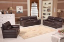 SALON VICTORIA 1+2+3 PLACES (Marron foncé)