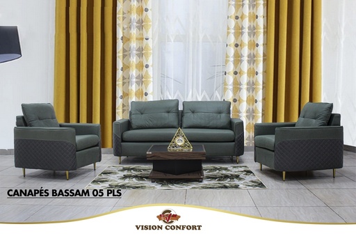 SALON BASSAM 1+1+3