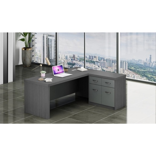 [TB-YF255-160] TABLE DE BUREAU 1,6M+ RETOUR